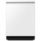 Samsung DW90F89T0U12 38 Dba Bespoke Smart Dishwasher With 3Rd Rack Washing System In White Glass