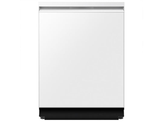 Samsung DW90F89T0U12 38 Dba Bespoke Smart Dishwasher With 3Rd Rack Washing System In White Glass