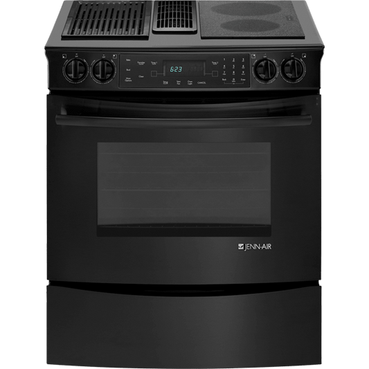 Jennair JES9750CAB Slide-In Modular Electric Downdraft Range, 30"