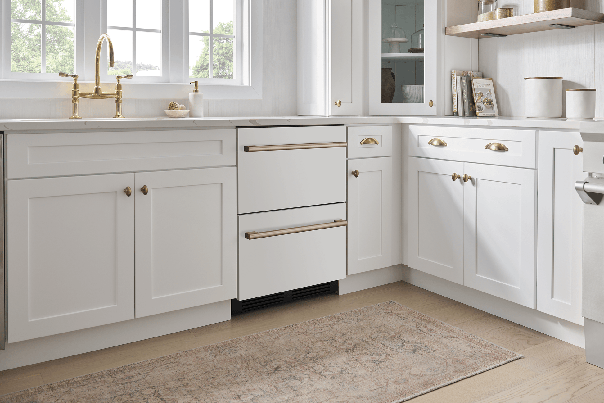 Zephyr PRRFD24C2AP Presrv Refrigerator Freezer Drawers, 24In, Panel Ready