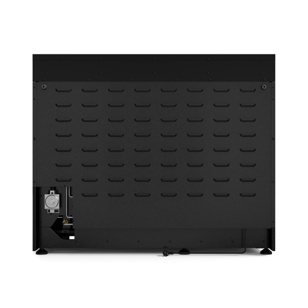 Thor Kitchen RSG48EBRSG 48 Inch Professional Gas Range With Tilt Panel Touch Control In Black/Rose Gold Gordon Ramsay Series - Rsg48Eb-Rsg