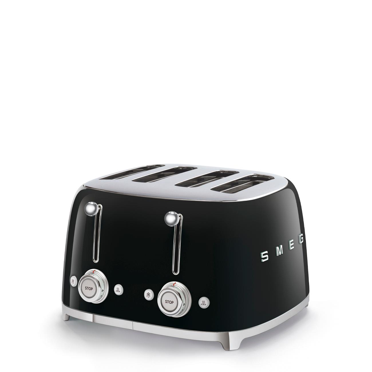 Smeg TSF03BLUS Toaster Black Tsf03Blus