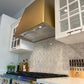 Xo Appliance XOVD136SG Xo 36In Designer Hood Satin Gold Insert Sold Separately