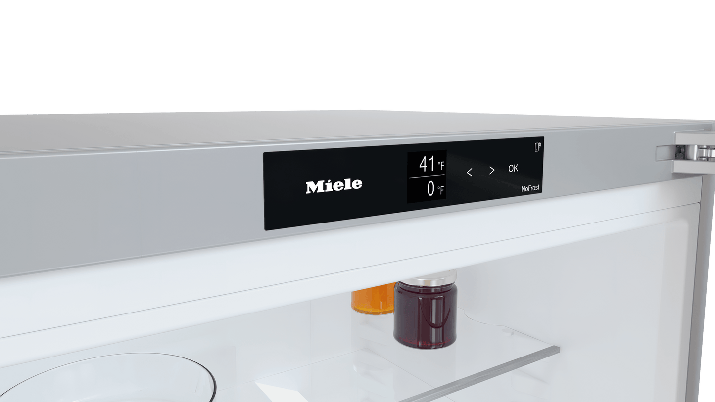 Miele KFN4776ED Kfn 4776 Ed - Freestanding Fridge-Freezer With Dailyfresh And Nofrost In 30'' Width For A Lot Of Storage Space.