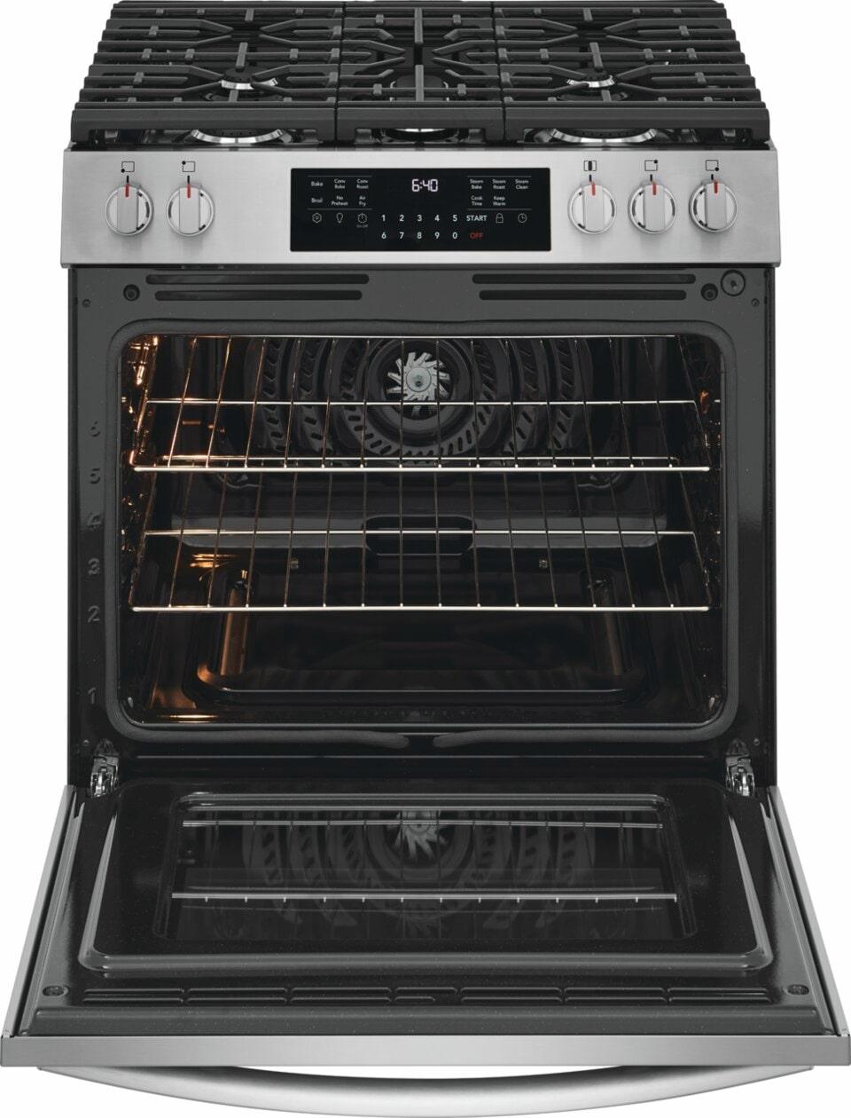 Frigidaire GCFG3059BF 30" Front Control Gas Range