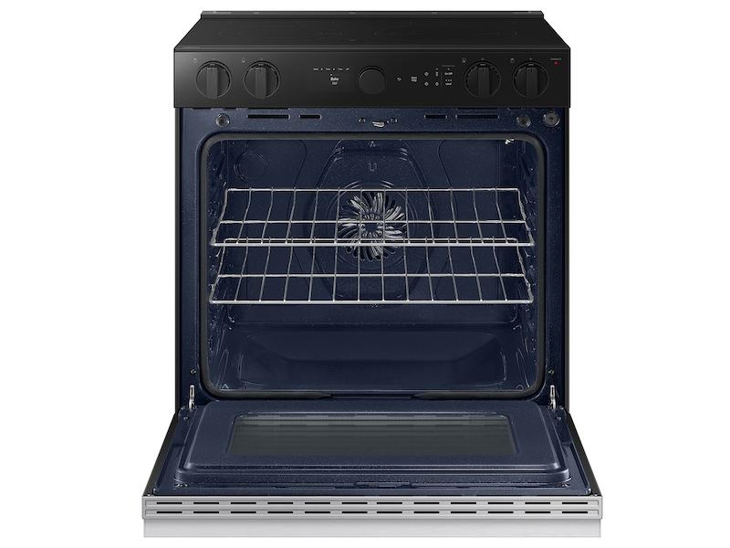 Samsung NSE6DG8500SR Bespoke 6.3 Cu. Ft. Smart Slide-In Electric Range With Air Sous Vide & Air Fry In Stainless Steel