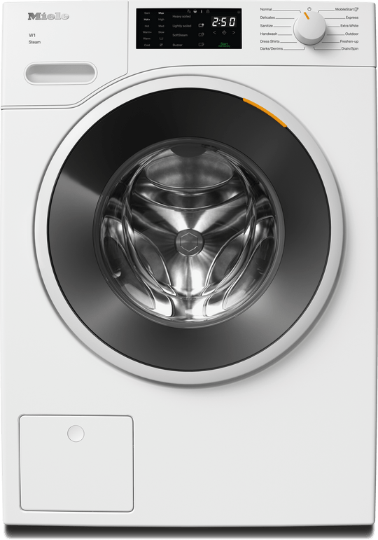 Miele WXC280WCS Wxc280 Wcs Steam - W1 Front-Loading Washing Machine: 8 Kg 1600 Rpm Pre-Ironing Miele@Home Capdosing Honeycomb Drum