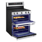Lg LDEL7324YE 7.3 Cu. Ft. Smart Electric Double Oven Freestanding Range With Probake Convection®, Air Fry & Air Sous Vide