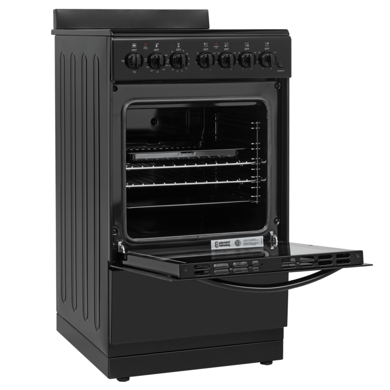 Element Appliance EER204MSCB Element 1.9 Cu. Ft. 20 Electric Range - Black (Eer204Mscb)