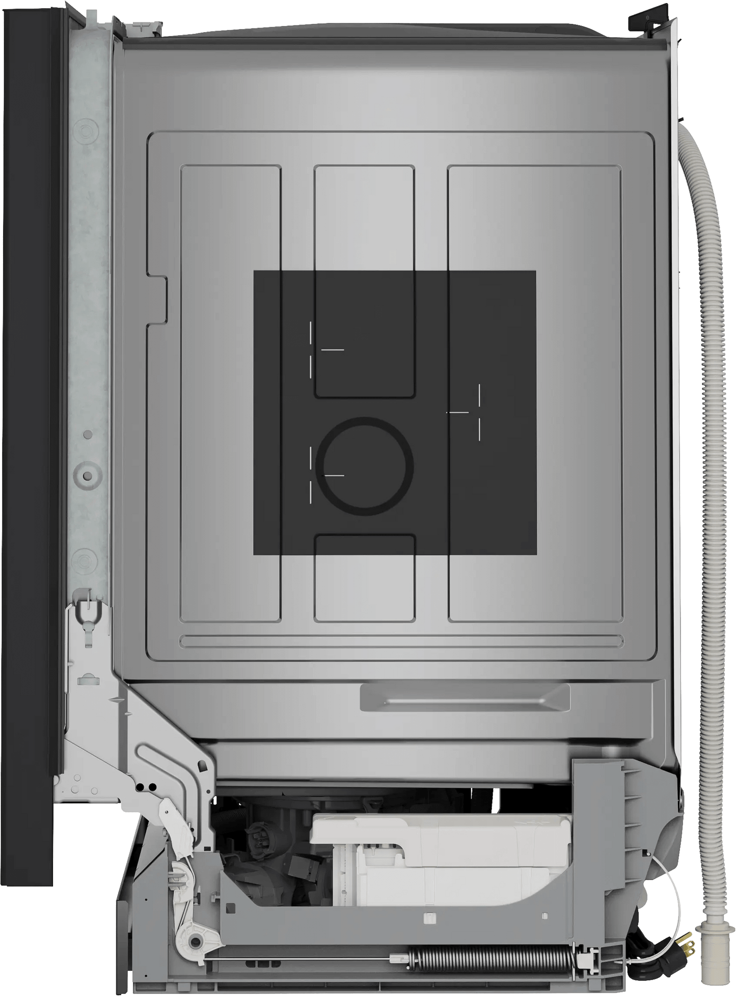 Bosch SHE43DM6N 300 Recessed Handle, 48 Dba, Standard 3Rd Rack, Puredry - Bl