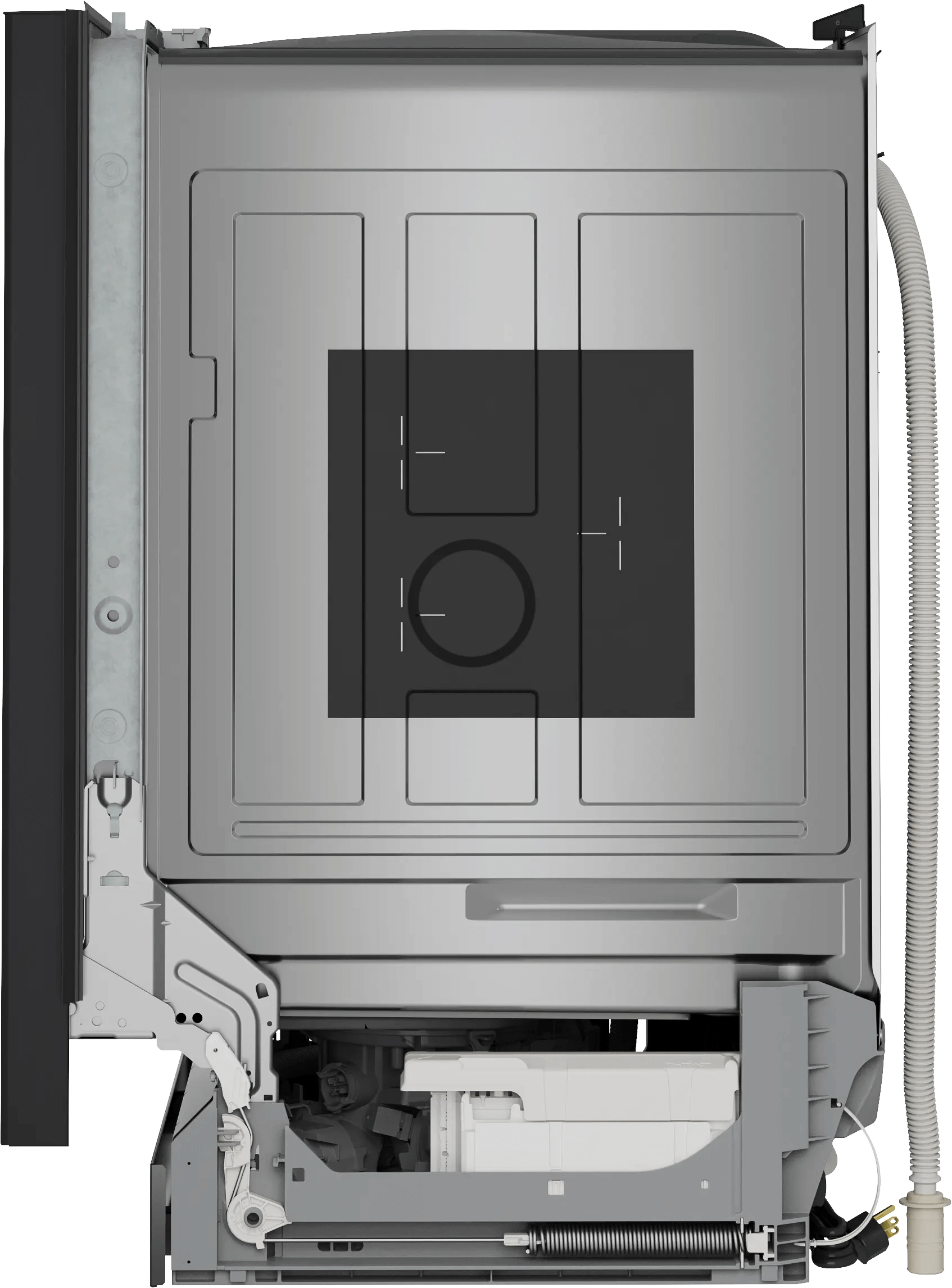 Bosch SHE43DM6N 300 Recessed Handle, 48 Dba, Standard 3Rd Rack, Puredry - Bl