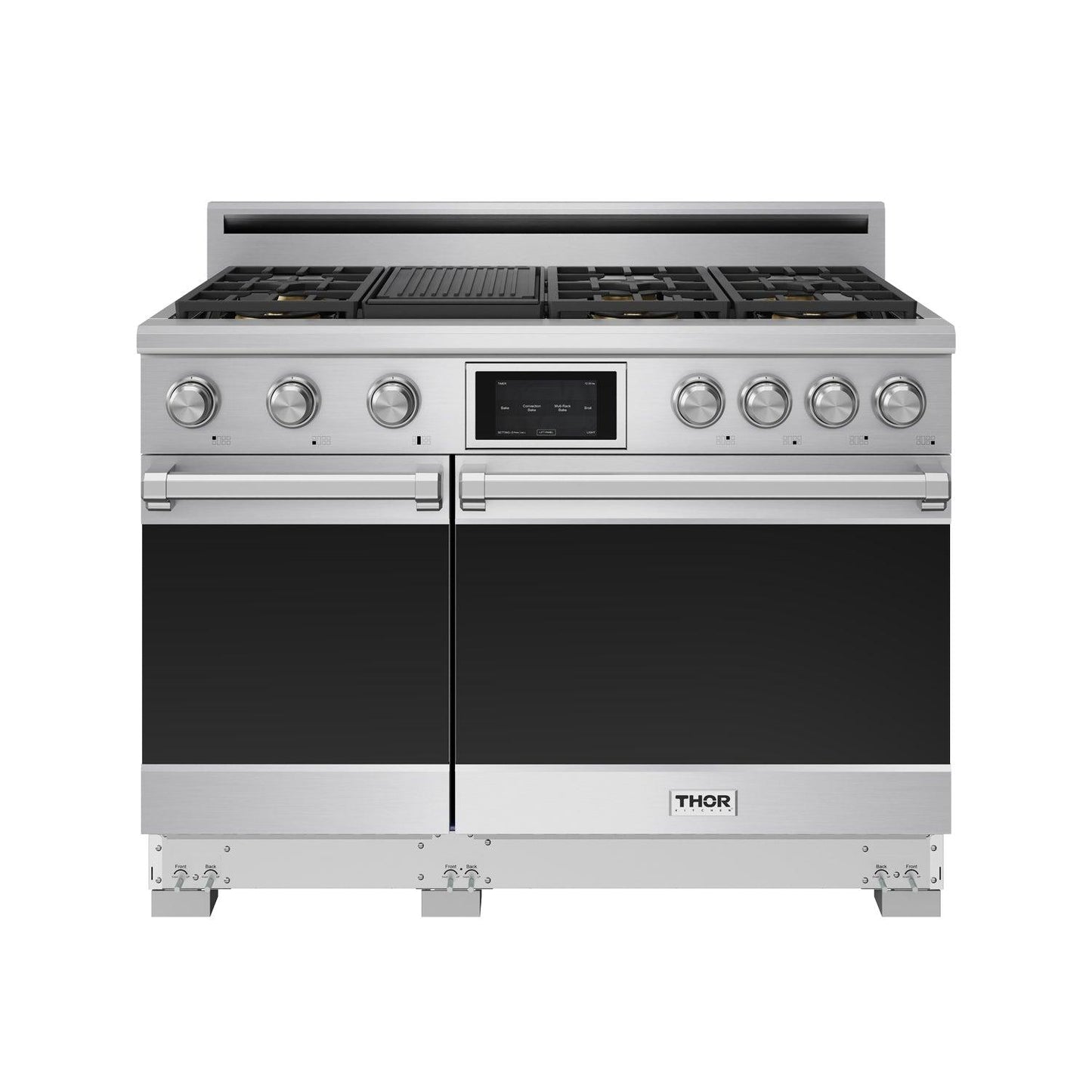 Thor Kitchen XRD48E 48 Inch X Series Professional Freestanding Dual Fuel Range