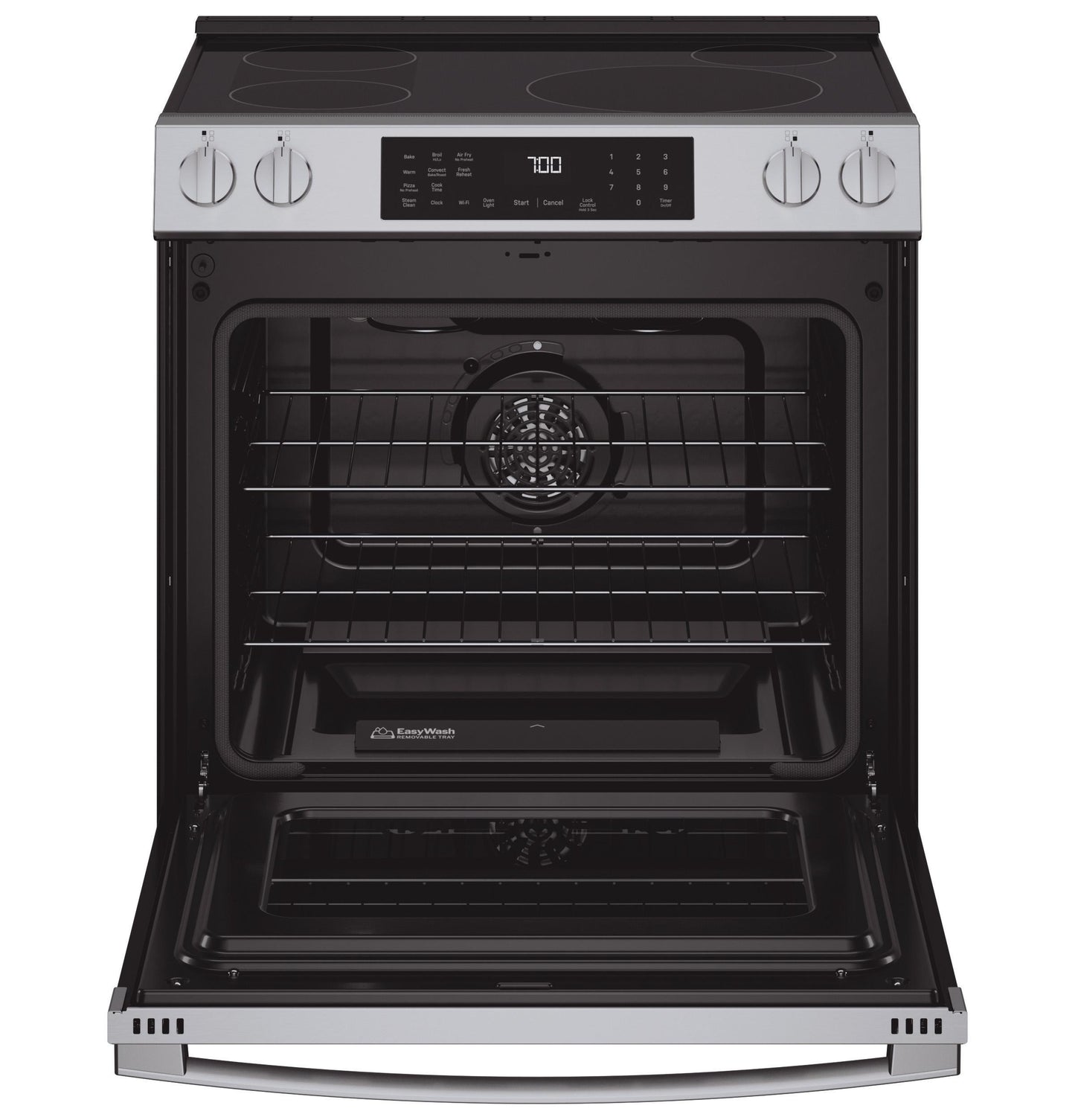 Ge Appliances PHS700AYFS Ge Profile&#8482; Energy Star® 30" Smart Slide-In Induction And Convection Range With No Preheat Air Fry And Easywash&#8482; Oven Tray