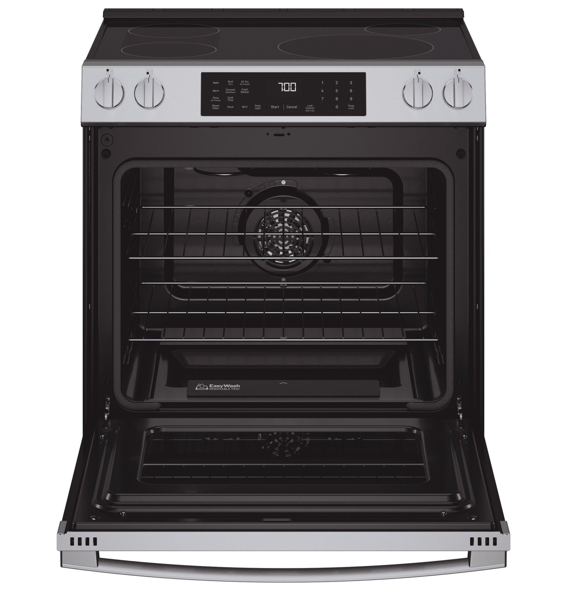 Ge Appliances PHS700AYFS Ge Profile&#8482; Energy Star® 30" Smart Slide-In Induction And Convection Range With No Preheat Air Fry And Easywash&#8482; Oven Tray