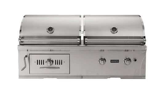 Coyote CH50NG 50" Hybrid Gas And Charcoal Grill