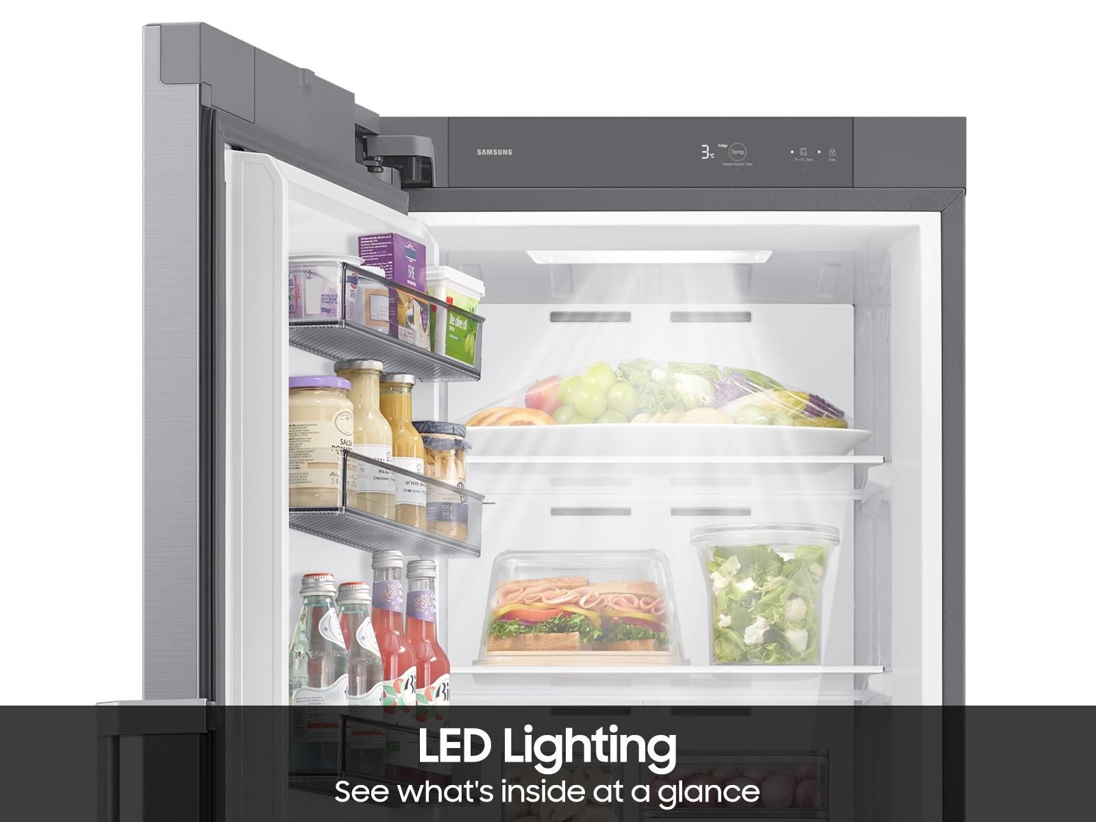 Samsung RZ40H11PET Convertible Upright Freezer Full-Flex Convertible Precise Cooling 11.4 Cu. Ft.