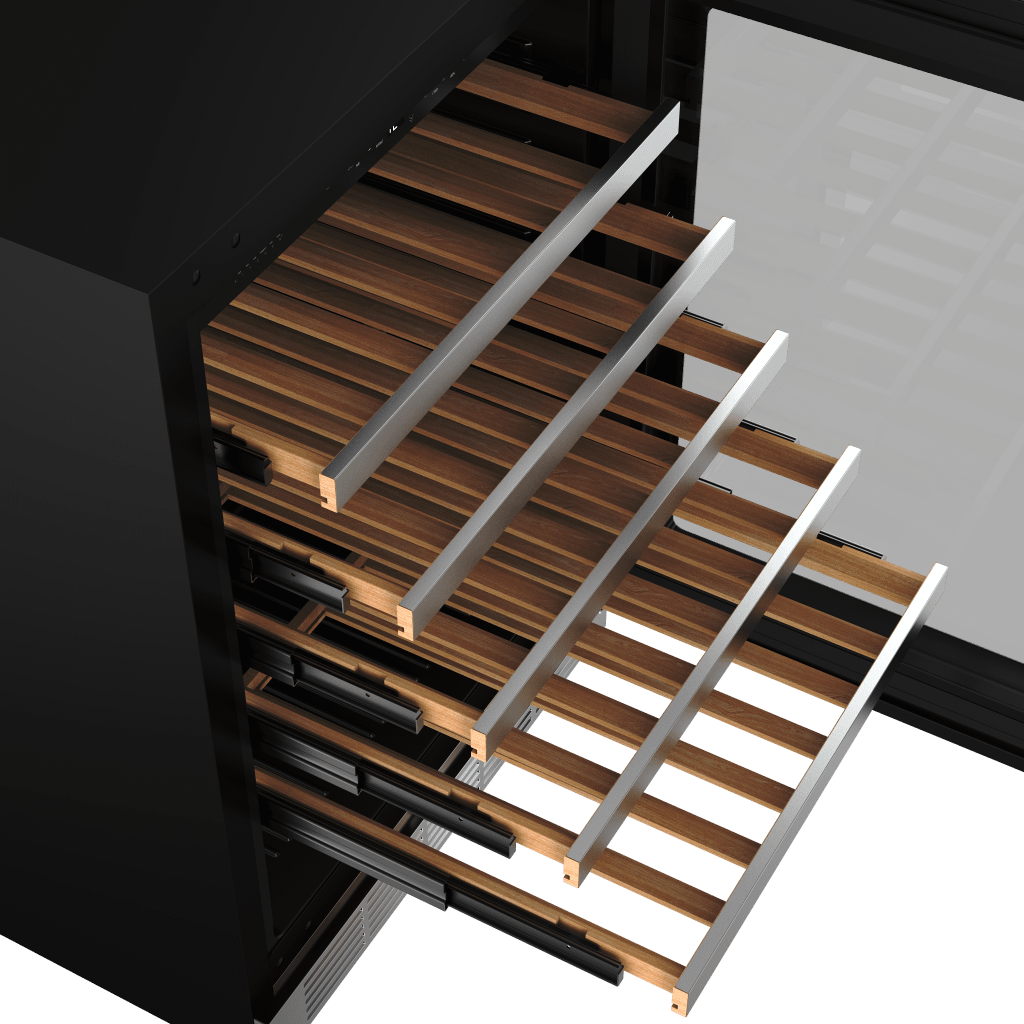 Thor Kitchen TWC24US Thor Kitchen 24-Inch Single Zone Wine Cooler, 46 Wine Bottle Capacity - Model Twc24Us