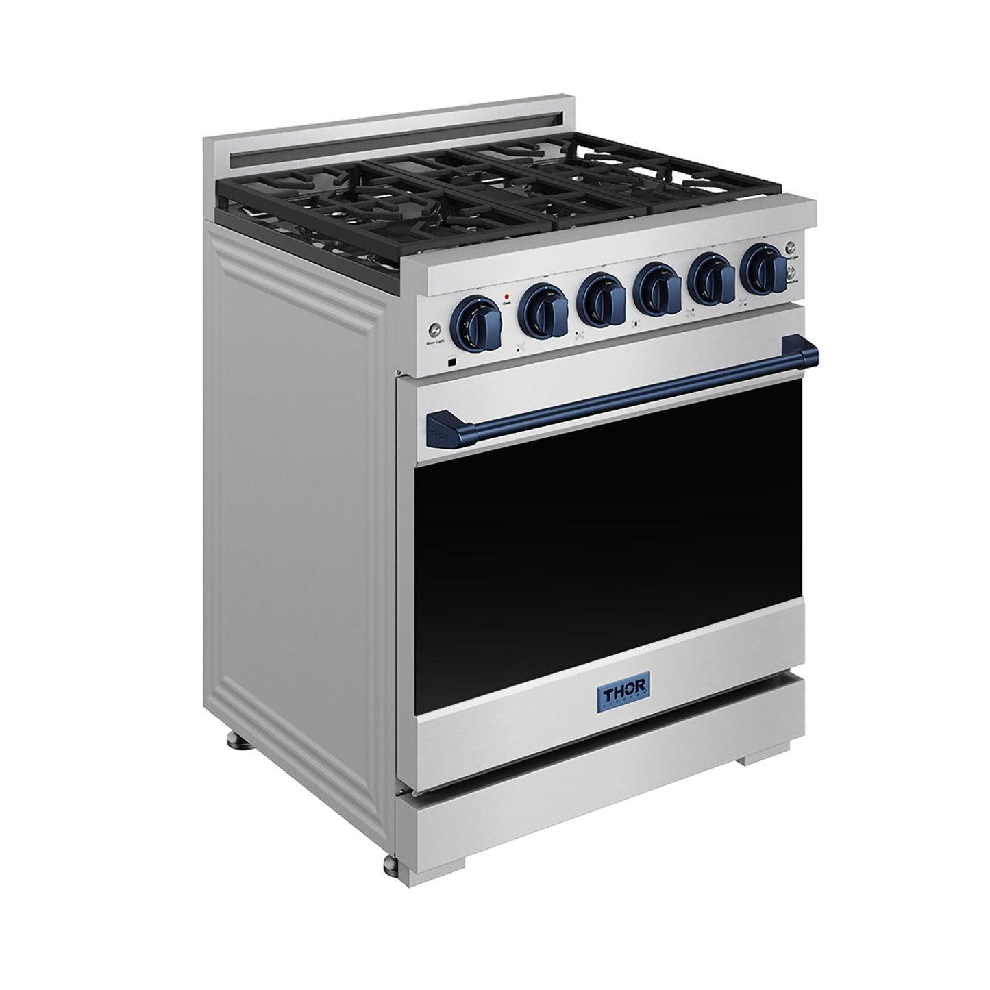 Thor Kitchen RSG30PLPBLU 30 Inch Professional Liquid Propane With Precision Knob Control In Stainless Steel/Blue