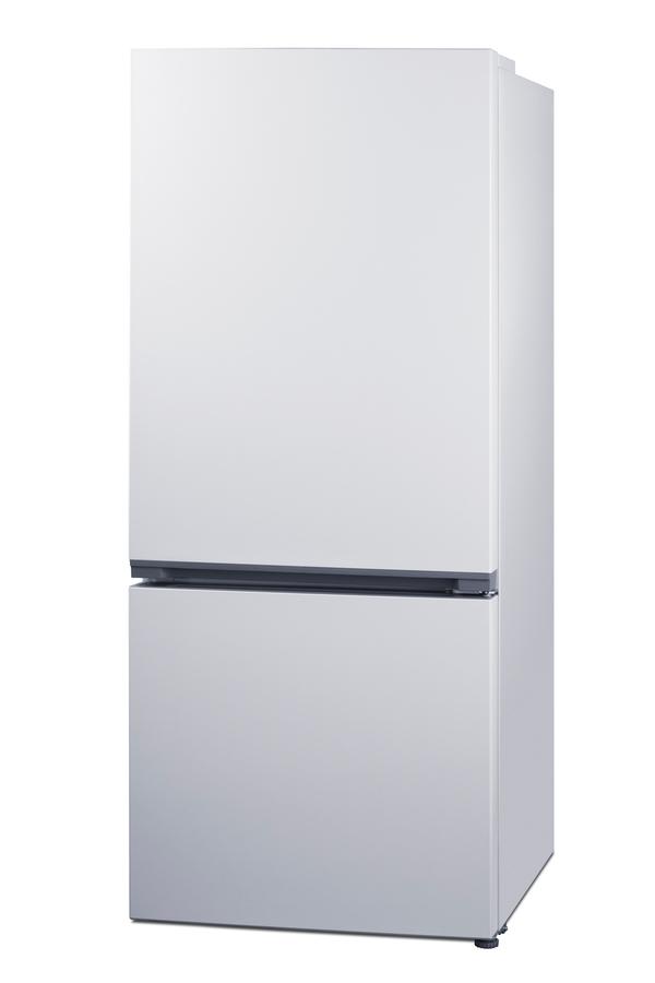 Summit FFBF172W 30" Wide Bottom-Mount Refrigerator-Freezer, Counter Depth
