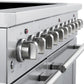 Forno FFSEL601148 Forno Paolo 48 Inch Freestanding Electric Range, Stainless Steel, 6.7 Cu.Ft, True Convection Oven, Energy Efficient