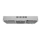 Forno FRHUC520030 Forno Cappa 30-Inch Under Cabinet Range Hood, Stainless Steel, 200 Cfm, Convertible, Led Lighting