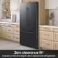 Samsung RF70H30KEE Bespoke Ai 3-Door French Door Zero Clearance Fit In-Door Tall Dispenser 30 Cu.Ft.