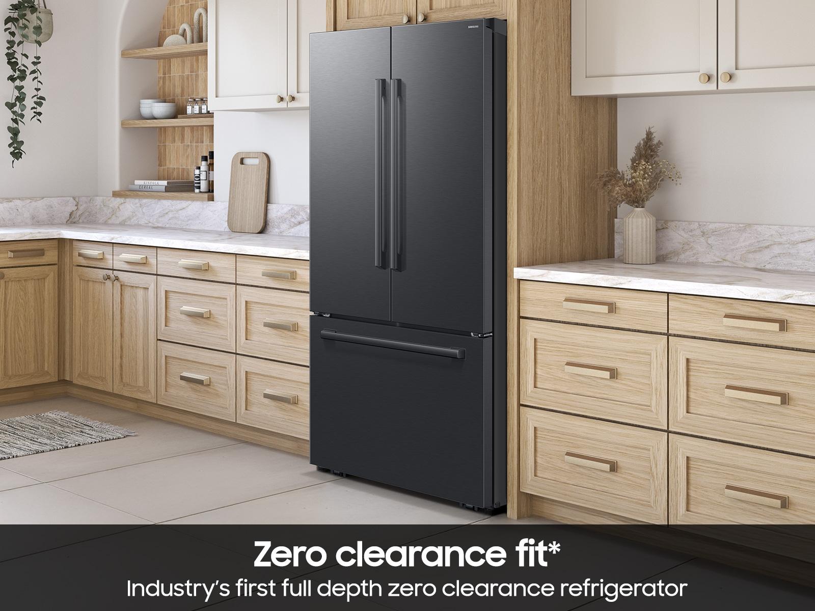 Samsung RF70H30KEE Bespoke Ai 3-Door French Door Zero Clearance Fit In-Door Tall Dispenser 30 Cu.Ft.