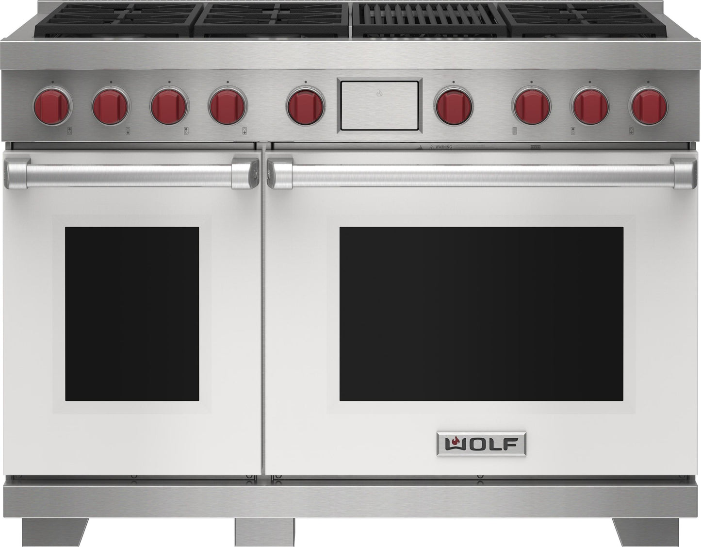 Wolf DF48650CWHPLP 48" Dual Fuel Range - 6 Burners And Infrared Charbroiler