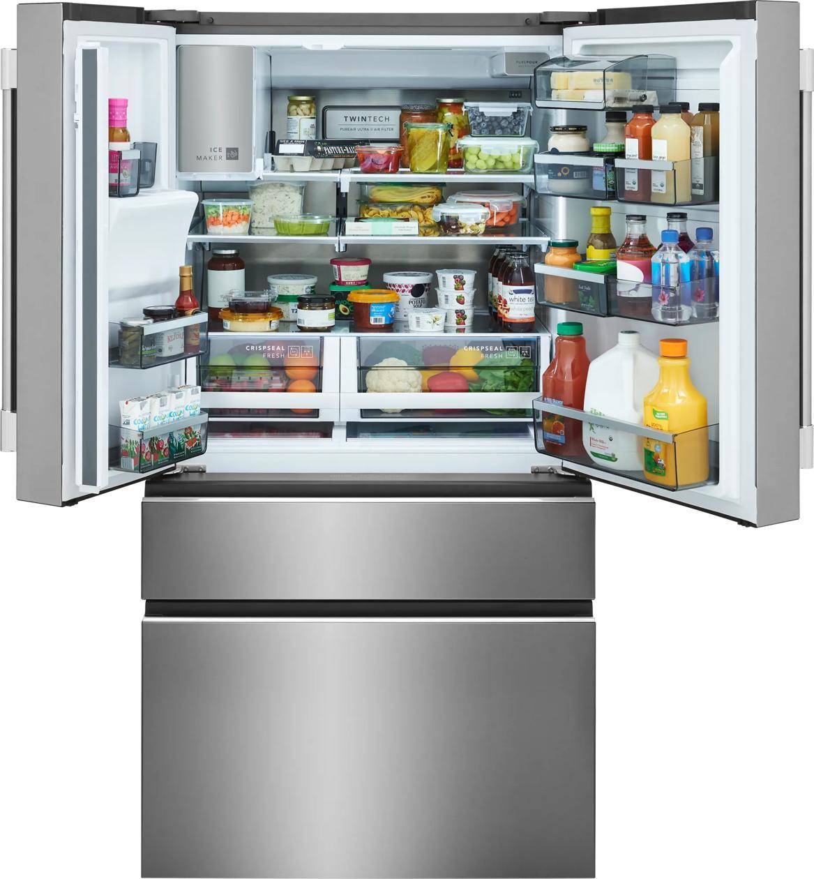 Frigidaire PRMS2790BF 26 Cu. Ft. Standard-Depth 4-Door French Door Refrigerator