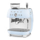 Smeg EGF03PBUS Espresso Coffee Machine Pastel Blue Egf03Pbus