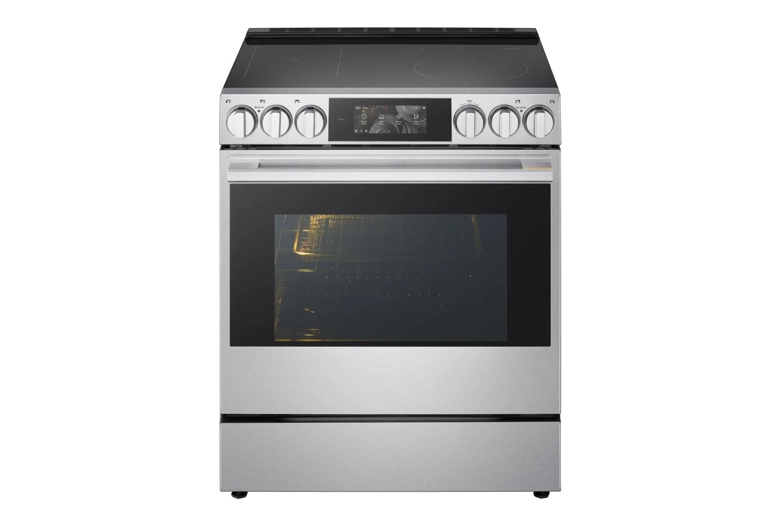 Lg LSIU6339XE Lg Signature 6.3 Cu. Ft. Smart Induction Slide-In Range With Dynamic Probake Convection®, Air Fry, Air Sous Vide, Pizza Mode And Ai Gourmet Camera