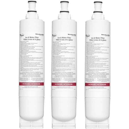 Jennair 4396508T Refrigerator Water Filter- In The Grille Turn (3 Pack)