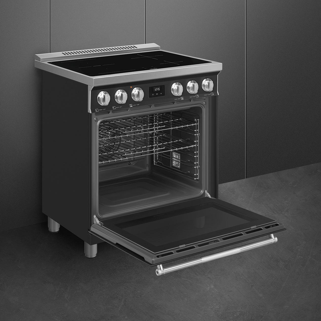 Smeg SPR30UIMAN Smeg Range With Induction Hob 30" Spr30Uiman
