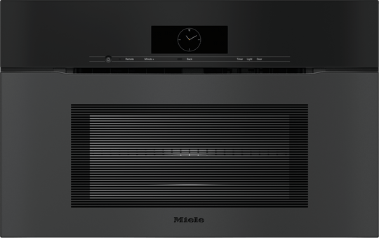 Miele H7870BMXOBM H 7870 Bmx - 30" Handleless Compact Speed Oven In A Perfectly Combinable Design With Automatic Programs And Roast Probe.