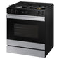 Samsung NSG6DG8500SR Bespoke 6.0 Cu. Ft. Smart Slide-In Gas Range With Air Sous Vide & Air Fry In Stainless Steel