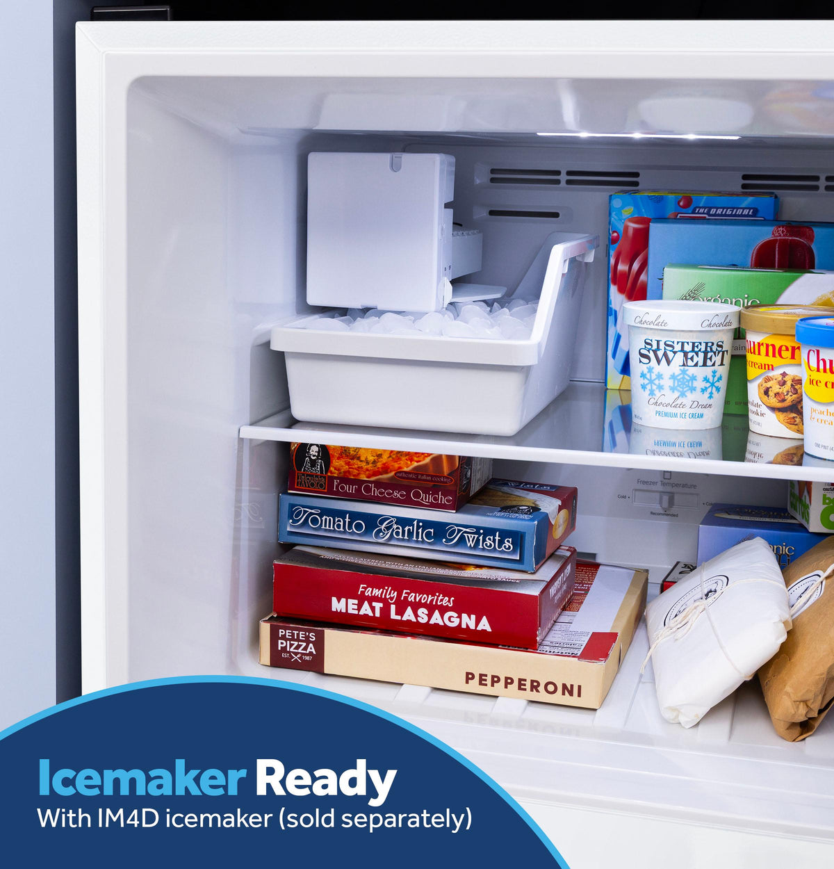 Ge Appliances GPS21KGZWW Ge® 21 Cu. Ft. Garage Ready Top-Freezer Refrigerator