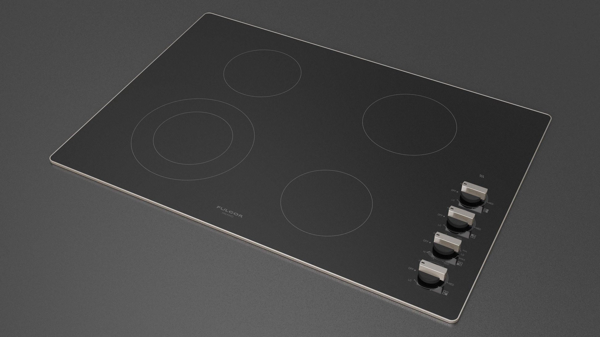 Fulgor Milano F3RK30S2 30" Radiant Cooktop With Knobs