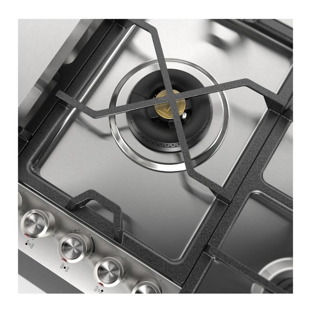 Ilve UHCPMT95FSSLP Ilve Uhcpmt95Fsslp Panoramagic 36 Inch Built-In Gas Cooktop With 5 Burners, In Stainless Steel (Liquid Propane, 5 Sealed Burners + Griddle)