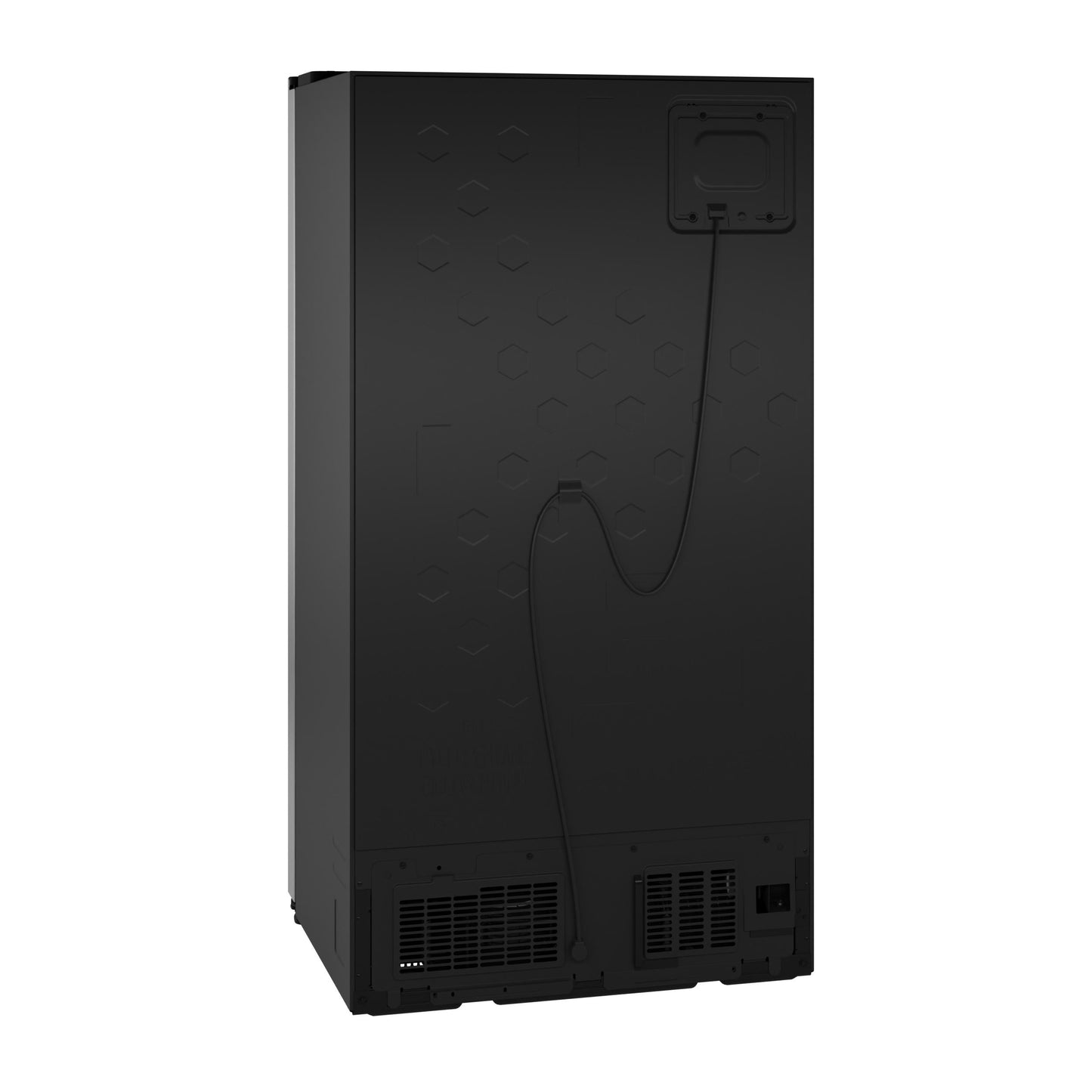 Ge Appliances GZS24PYYFS Ge® 23.5 Cu. Ft. Counter-Depth Side-By-Side Refrigerator With Led Light Walls And Extra Tall Dispenser