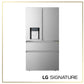 Lg UM22WZH98S Lg Signature 22 Cu. Ft. Counter-Depth With Zero Clearance™ 4-Door French Door Refrigerator With Thin Door Design