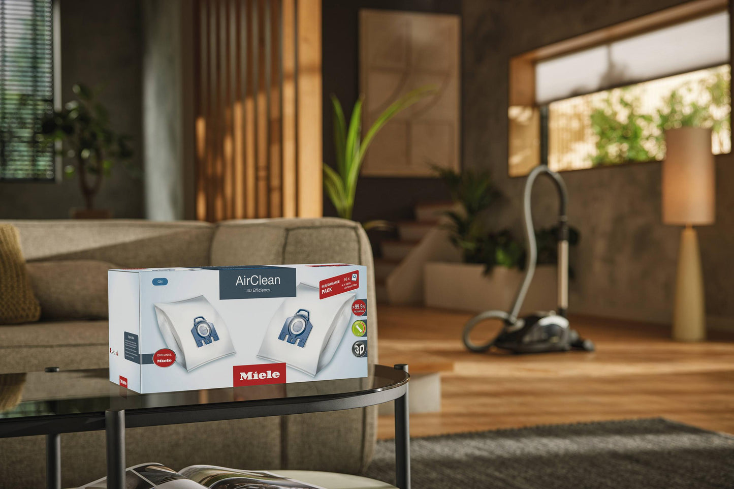 Miele GNHA30PERFORMANCEAIRCLEAN3D Performance Pack Airclean 3D Efficiency Gn 30 - 16 Dustbags And 1 Hepa Airclean Filter At A Discount Price