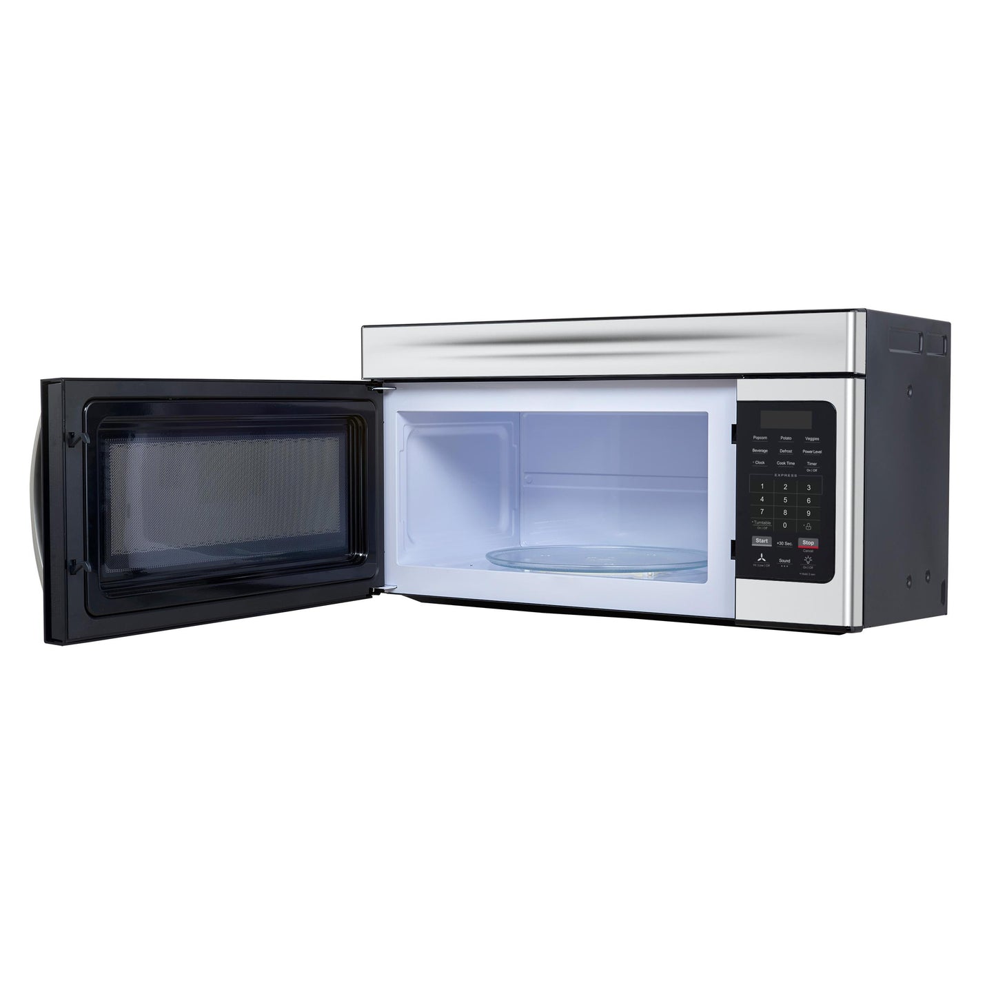 Forno FOTR300730 Forno Scalo 30-Inch Over The Range Microwave, Stainless Steel - 1.6 Cu.Ft, 300 Cfm Vent, Touch Control, Led Light