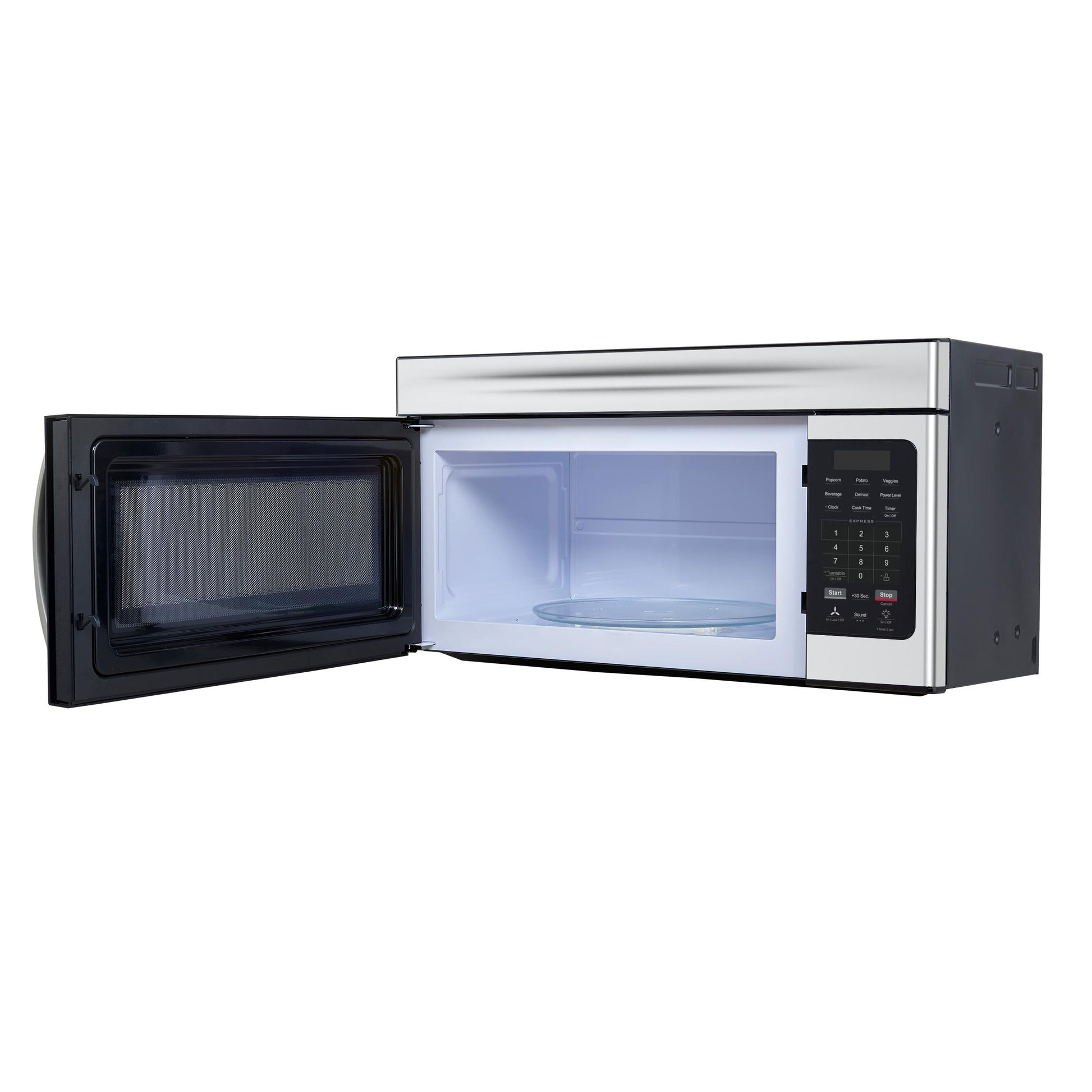 Forno FOTR300730 Forno Scalo 30-Inch Over The Range Microwave, Stainless Steel - 1.6 Cu.Ft, 300 Cfm Vent, Touch Control, Led Light