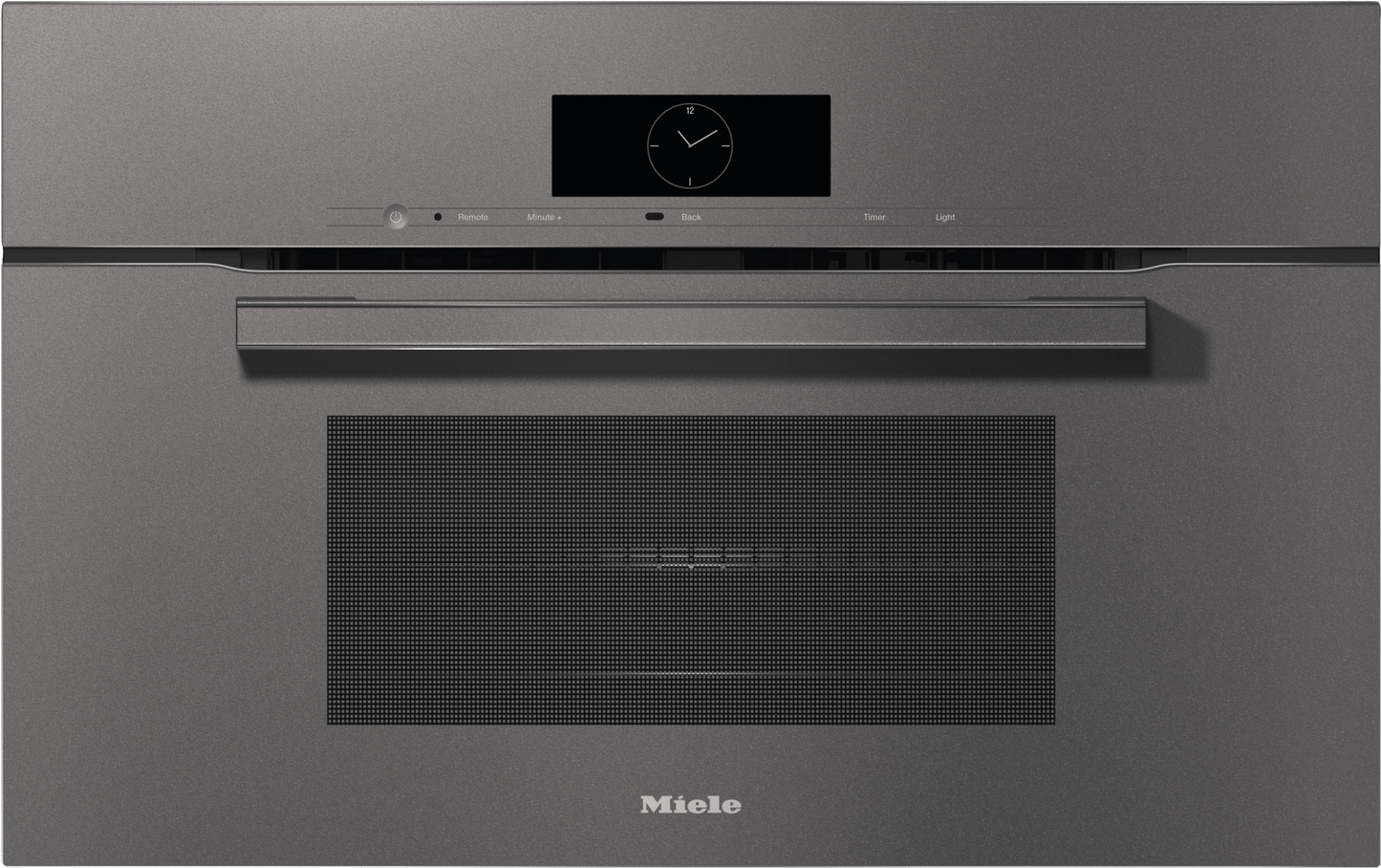 Miele H7870BMGG H 7870 Bm Graphite Grey - 30" Compact Speed Oven In A Perfectly Combinable Design With Automatic Programs And Roast Probe.