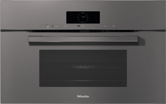 Miele H7870BMGG H 7870 Bm Graphite Grey - 30" Compact Speed Oven In A Perfectly Combinable Design With Automatic Programs And Roast Probe.