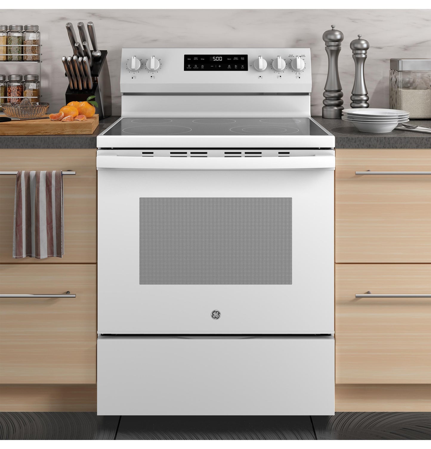 Ge Appliances GRF500PVWW Ge® 30" Free-Standing Electric Range