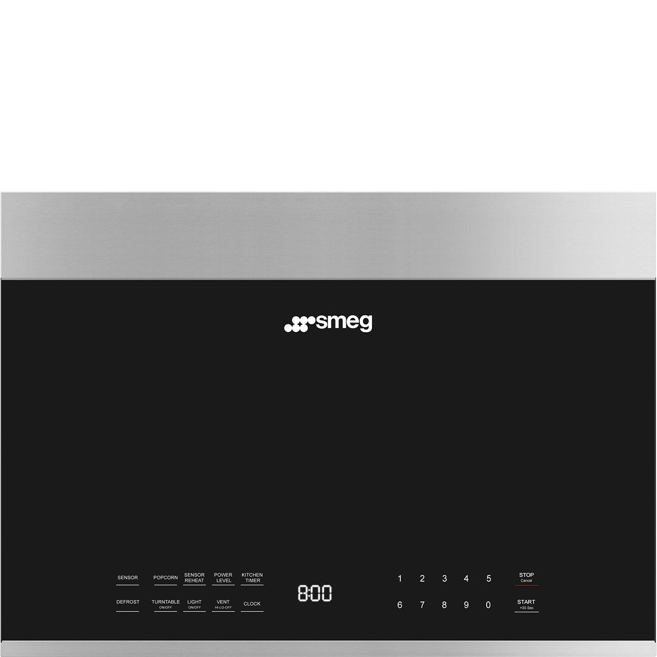 Smeg OTR24XU Microwave Oven Stainless Steel/Black Otr24Xu