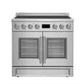 Forno FFSIN095036 Forno Torino 36 Inch French Door Induction Range With Air Fryer And True Convection Oven