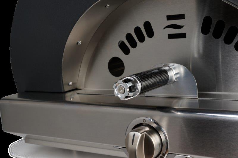 Coyote C1PZ30HY 30" Hybrid Multi-Fuel Outdoor Pizza Oven Yellow