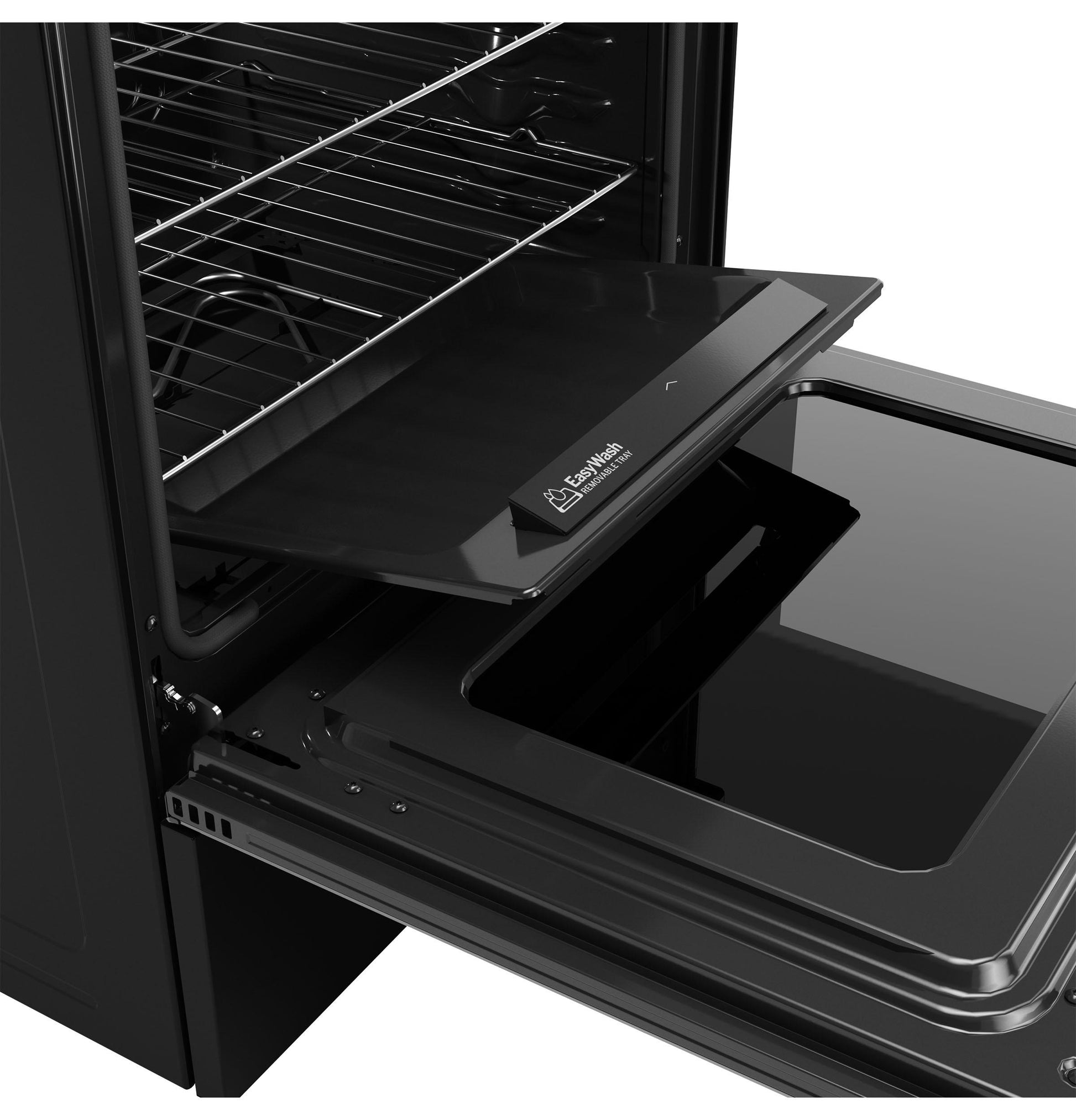 Ge Appliances GRF600AVBB Ge® 30" Free-Standing Electric Convection Range With No Preheat Air Fry And Easywash™ Oven Tray